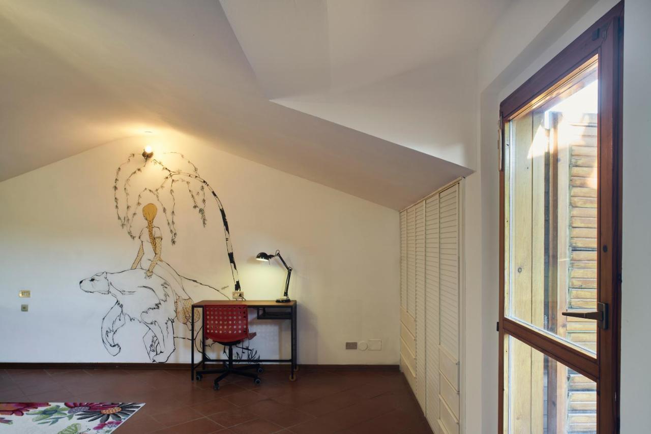 Little Brick House On Siena Hills With Balconies Apartment Luaran gambar